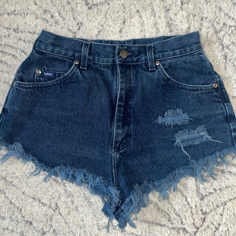 Lee high waisted shorts size small